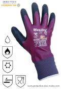 Gants de protection thermiques étanches, contact alimentaire ATG 56451 Maxi Dry Zero (la paire)